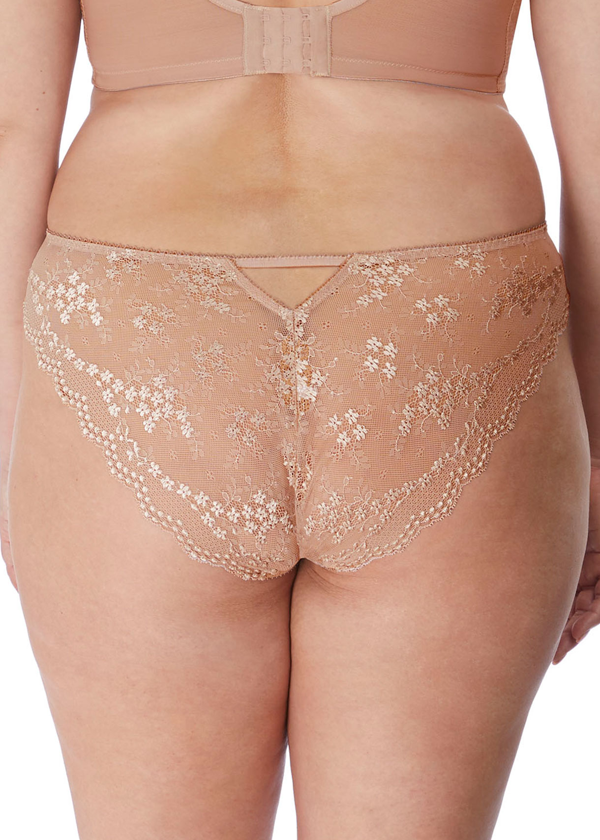 Brazilian Charley in Fawn von ELOMI Lingerie EL4385 Rückansicht