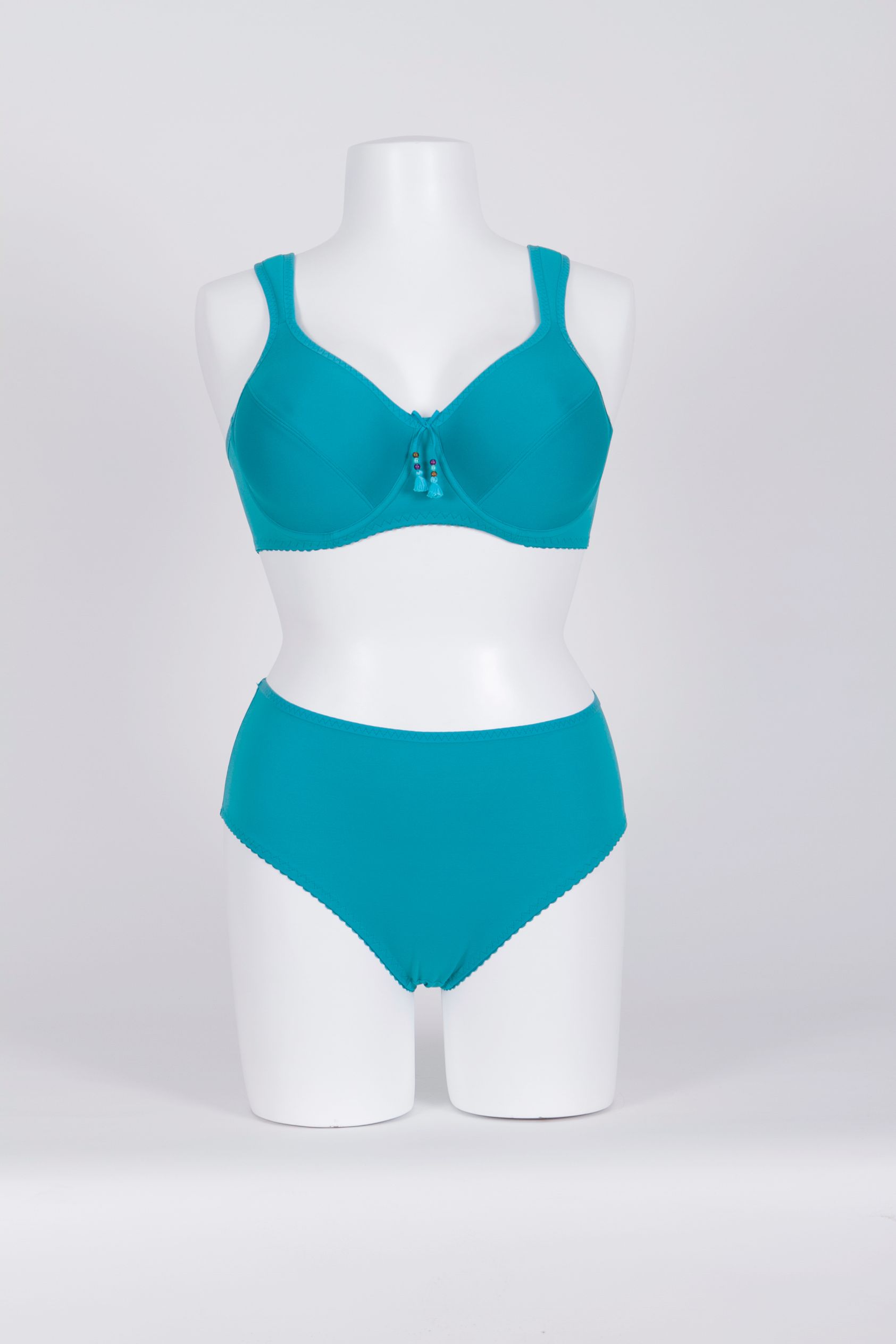 BH mit Bügel, Maia Turquoise von SYL Design, Kombi, Cut Out, Vorderansichtt