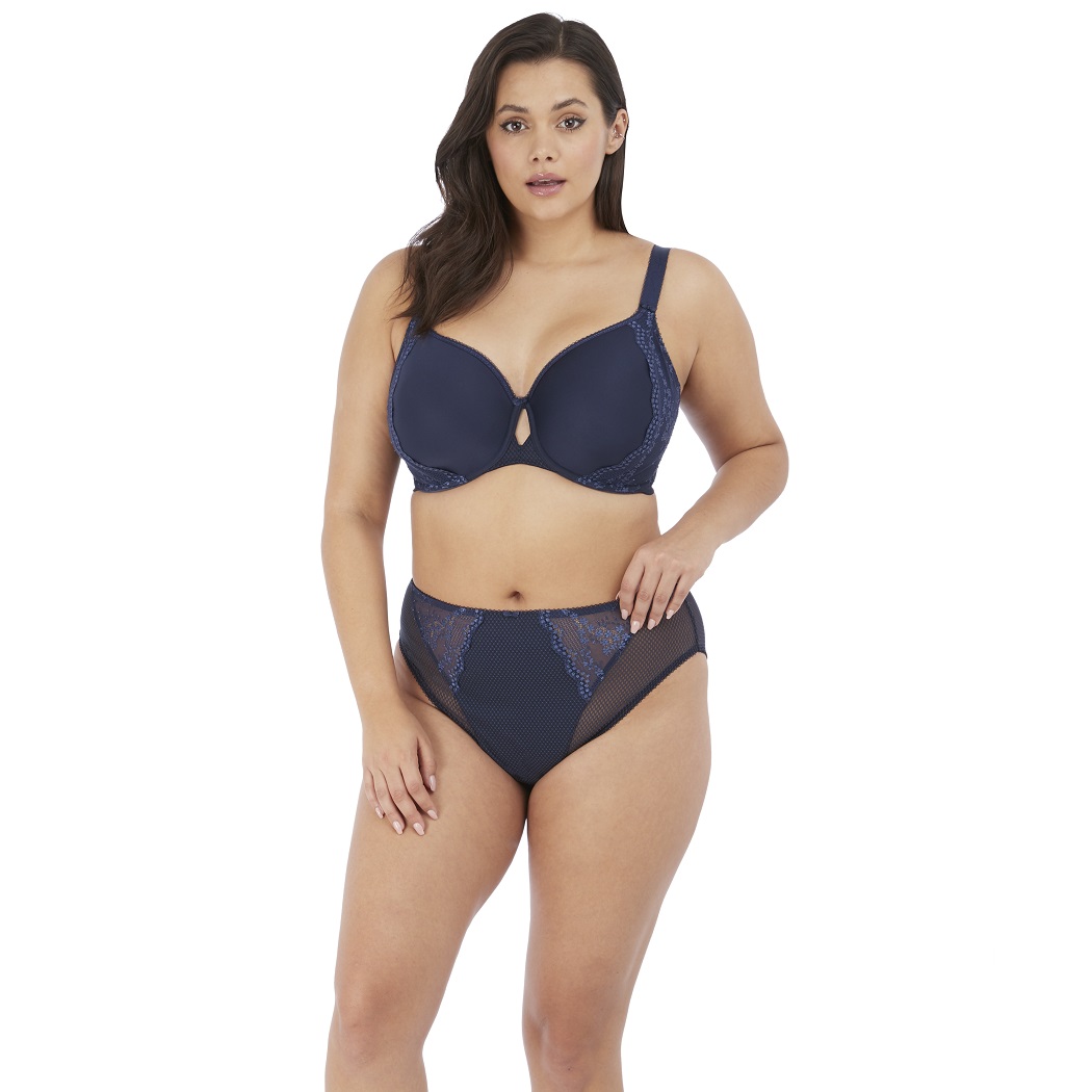 Spacer BH mit Bügel Charley in Navy von ELOMI Lingerie EL4383 Kombination Vorderansicht