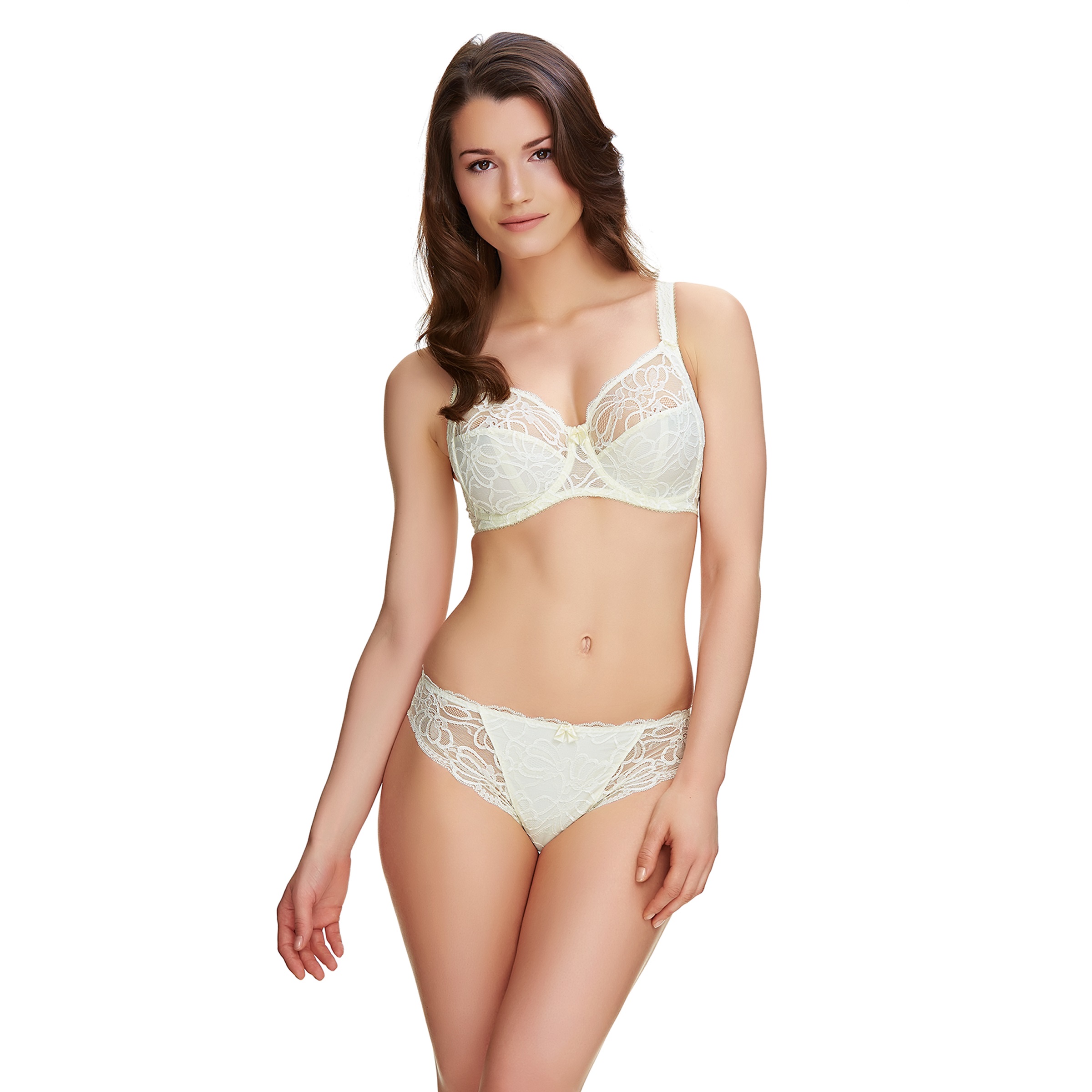 Slip, Jacqueline Lace, Ivory, von FANTASIE, Kombination, Rückansicht