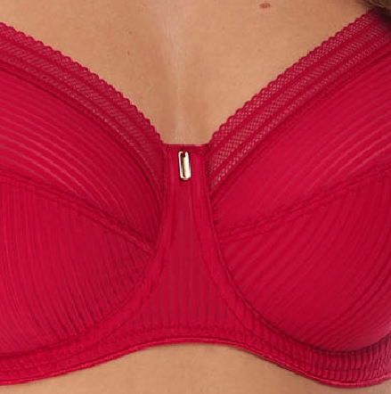 BH mit Bügel, Vollschale, Fusion in Rot von FANTASIE Lingerie, FL3091, Ausschnitt, Vorderansicht