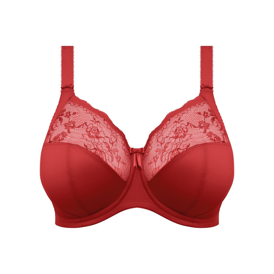 BH mit Bügel Morgan in Haute Red von ELOMI Lingerie EL4111 Cut Out Vorderansicht