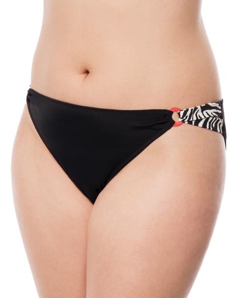 Bikini-Slip Nizza, Savanne, von ULLA Dessous, Detailansicht