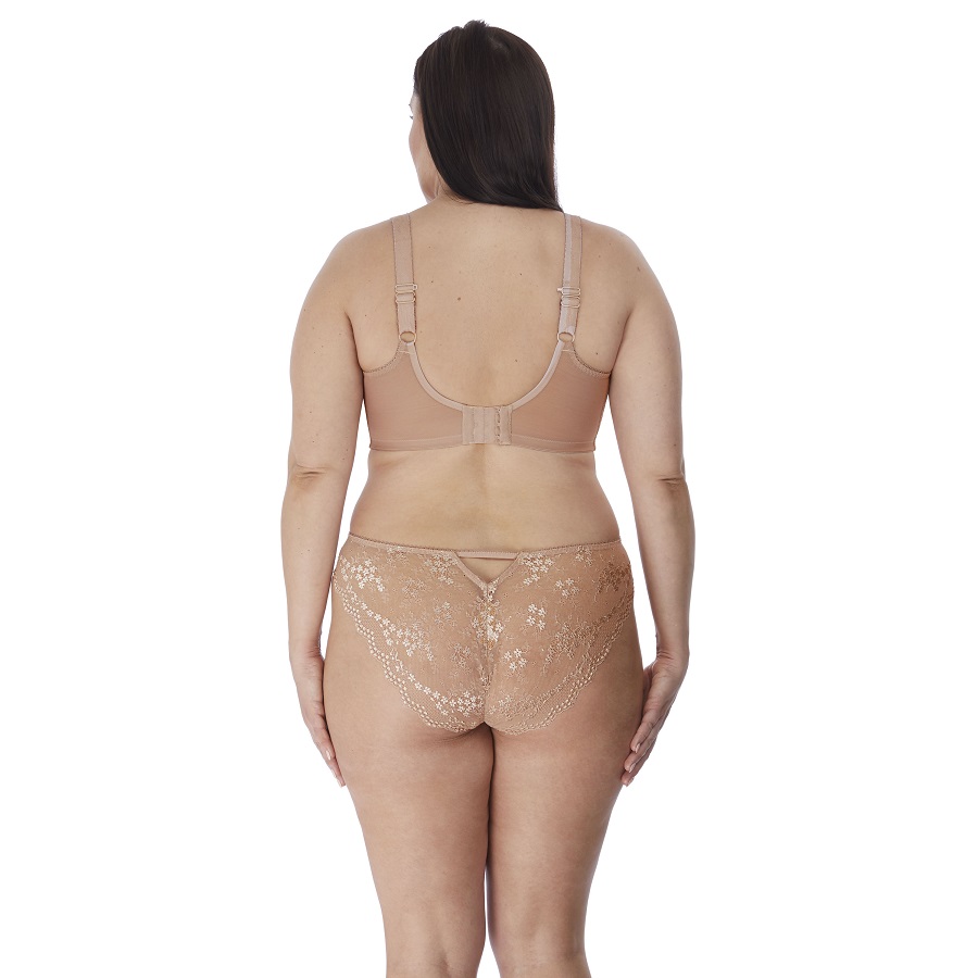 Brazilian Charley in Fawn von ELOMI Lingerie EL4385 Kombination Rückansicht