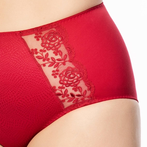 Miederslip, Ella, Feuer, von ULLA Dessous, 3610, Detailansicht