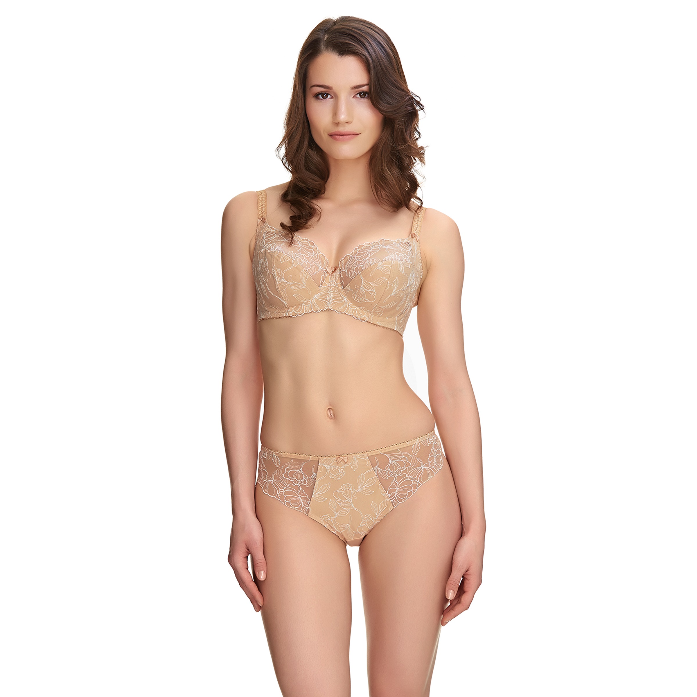 Slip, Estelle, Sand, von FANTASIE, Kombination, Vorderansicht