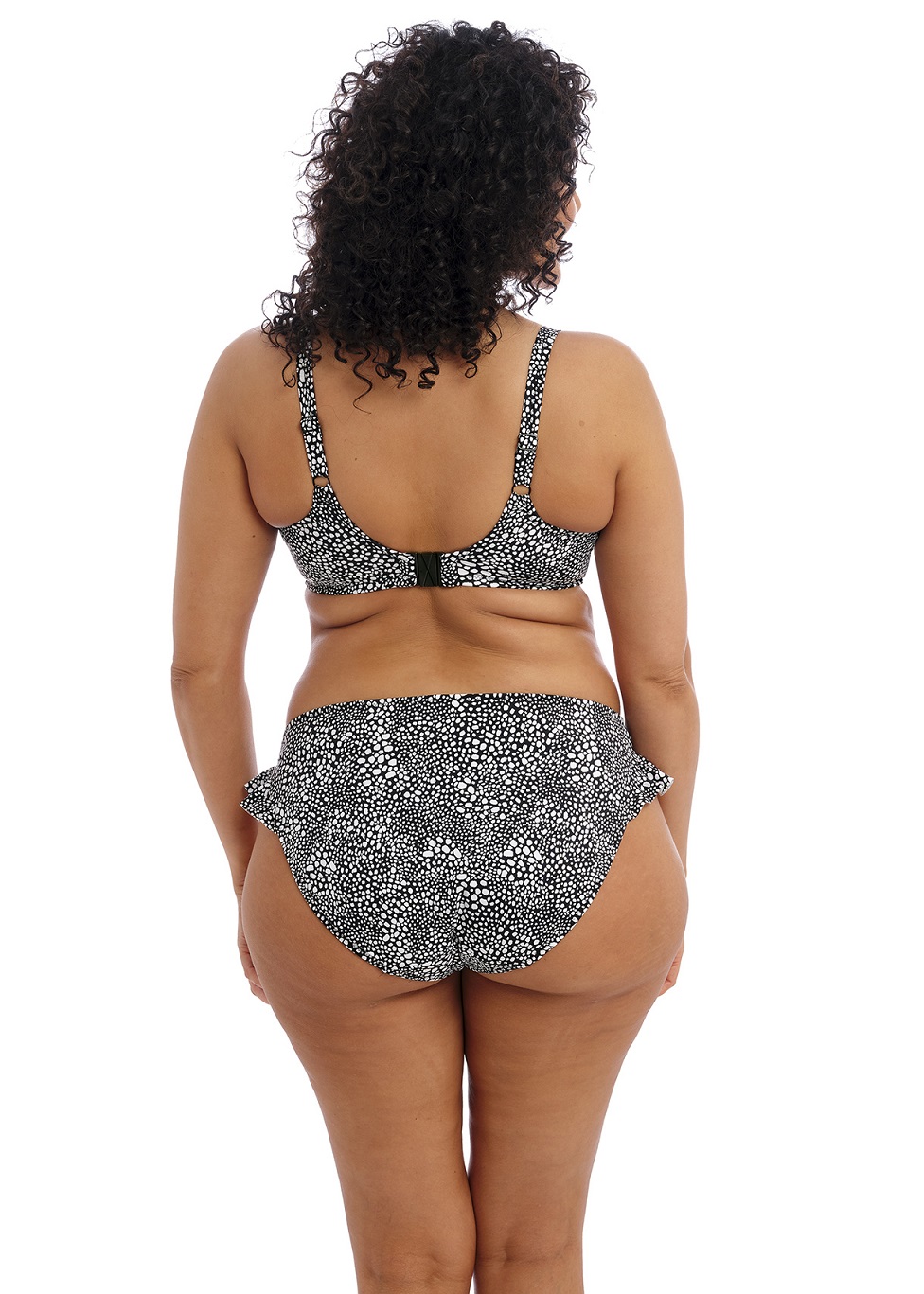 Bikini Slip Pebble Cove in Schwarz von ELOMI ES801185 Kombi Rückansicht