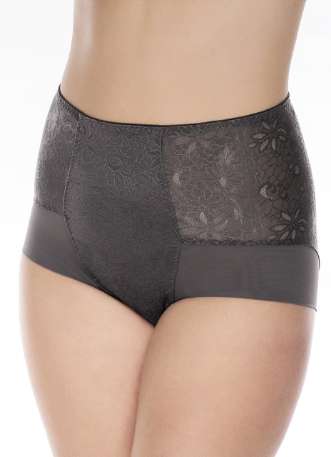 Miederslip "Alice" in "Moosgrün" von Ulla Lingerie Féminine