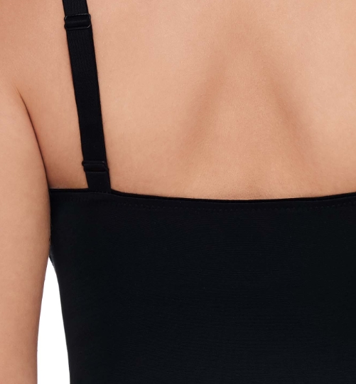 Body, London, Schwarz von Susa Lingerie, 6583, Detail, Rückansicht