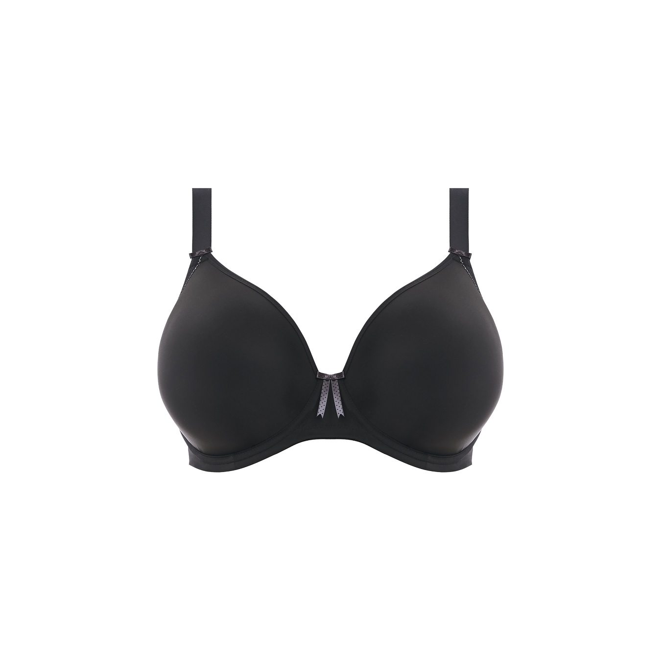 BH mit Bügel "Bijou" in "Schwarz" von "Elomi" EL8722 Cut Out Vorderansicht