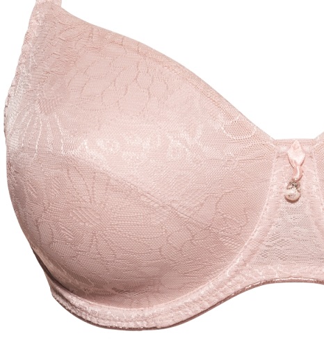 BH mit Bügel, Alice in Nude von ULLA Dessous, 3823, Ausschnitt, Vorderansicht