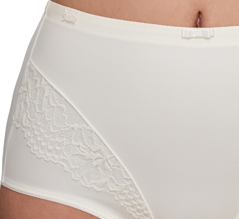 Taillenhoher Miederslip London, Champagner von Susa Lingerie, 631, Detail, Vorderansicht