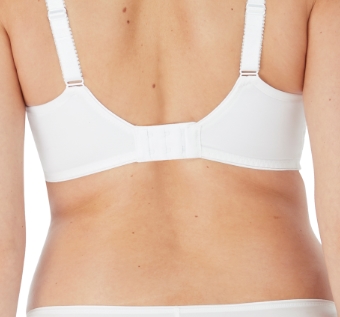 BH mit Bügel „Ana" in 2Weiß“ Spacer Cup von FANTASIE Lingerie, 6701, Detail, Rückansicht