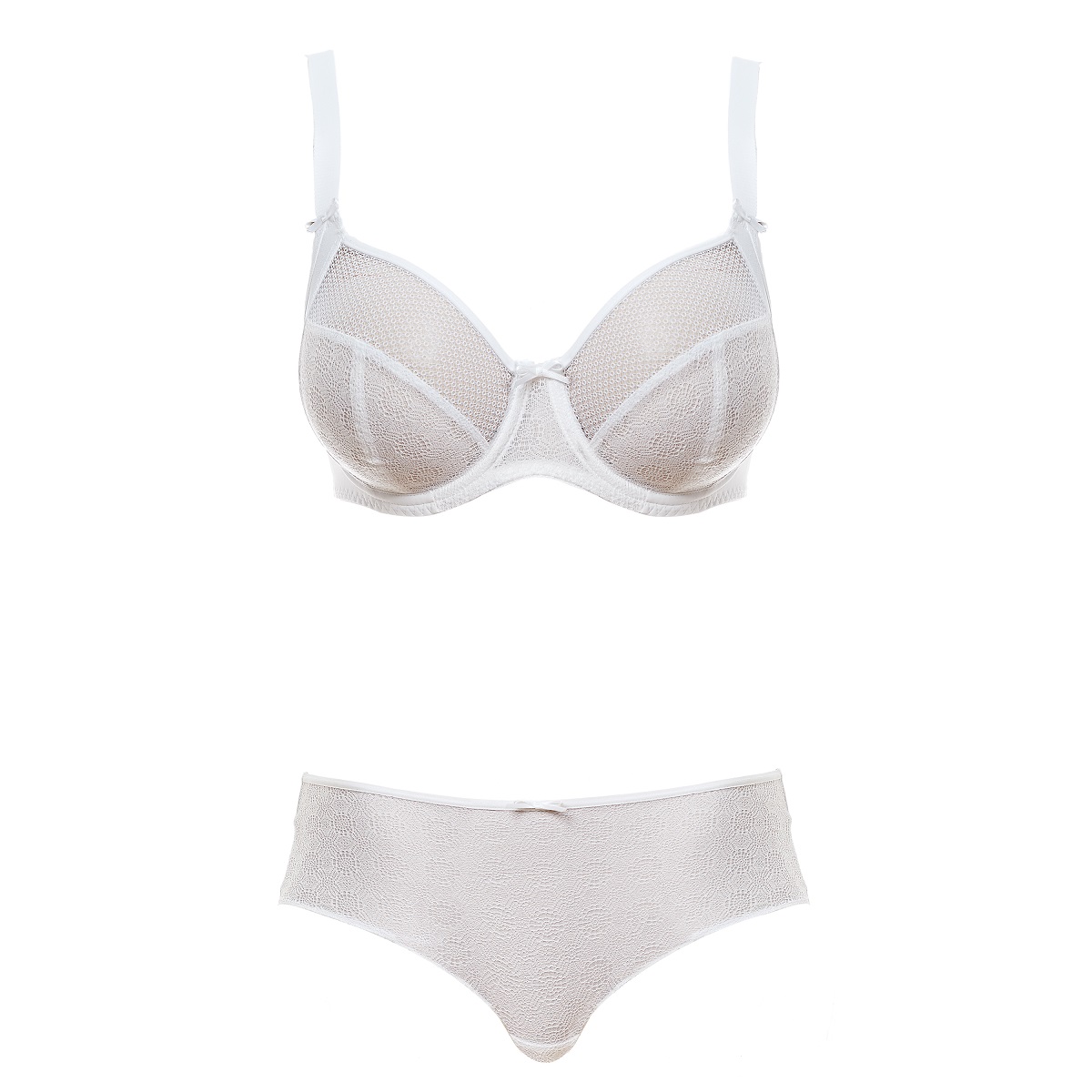 BH mit Bügel, Hero, Weiß, von FREYA, AA1842, Kombi, Cut Out, Vorderansicht