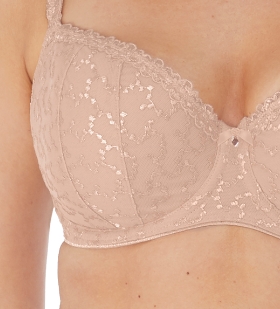 Halbschalen - BH mit Bügel Ana in Natural Beige von FANTASIE Lingerie, 6703, Detail, Vorderseite