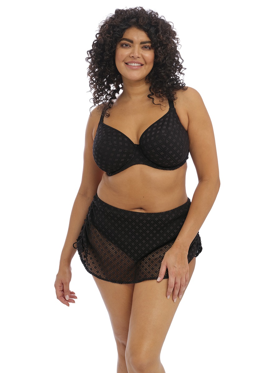 Bikini Top mit Bügel Bazaruto in Schwarz von Elomi Swim ES800602 + Slip ES8006ß3