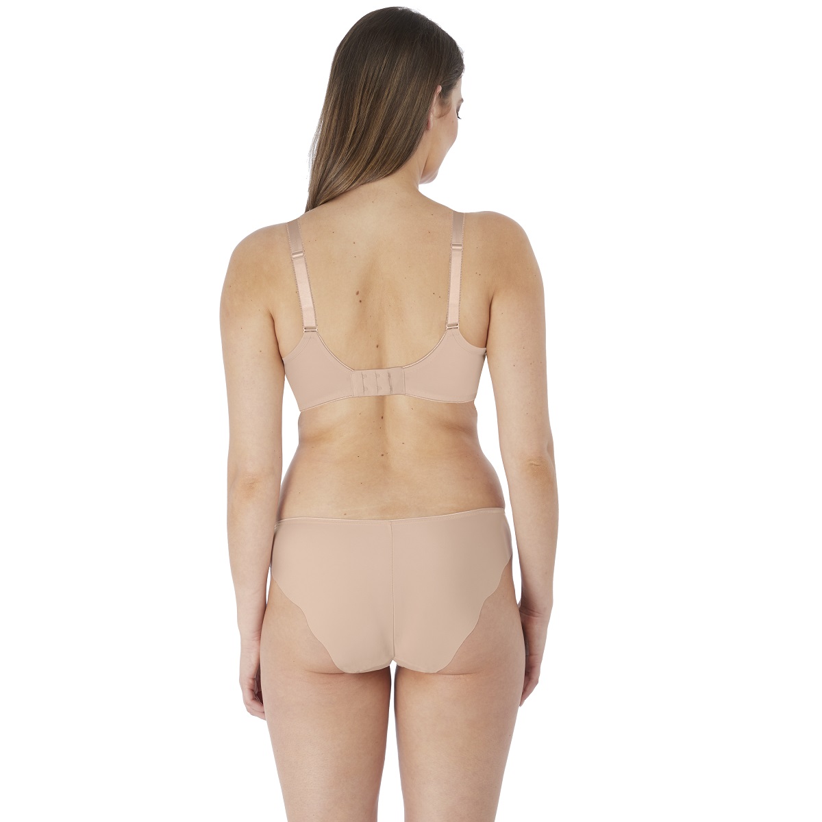 BH mit Bügel in Natural Beige mit Spacer Cup von FANTASIE Lingerie Kombination FL 6701  Rückansicht