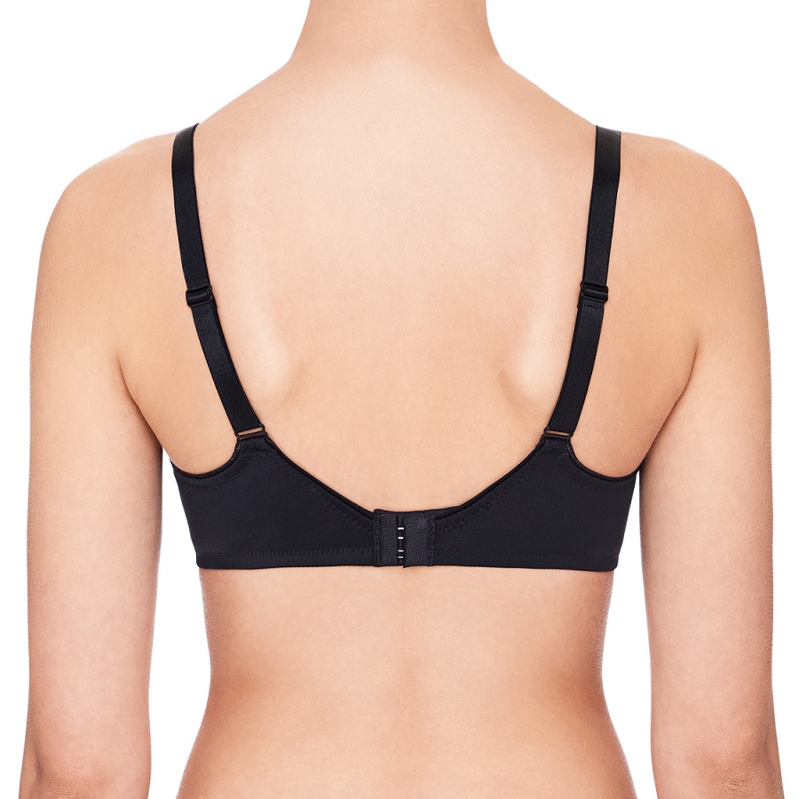 BH ohne Bügel, gemoldet, Santorin Schwarz von Susa Lingerie, 8139, Rückansicht