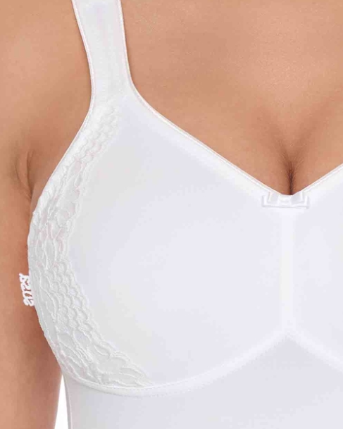 Body, London, Weiß von Susa Lingerie, 6583, Detail, Vorderansicht