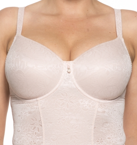 BH Liner Alice in Nude, von ULLA Dessous, 3893, Ausschnitt, Vorderansicht