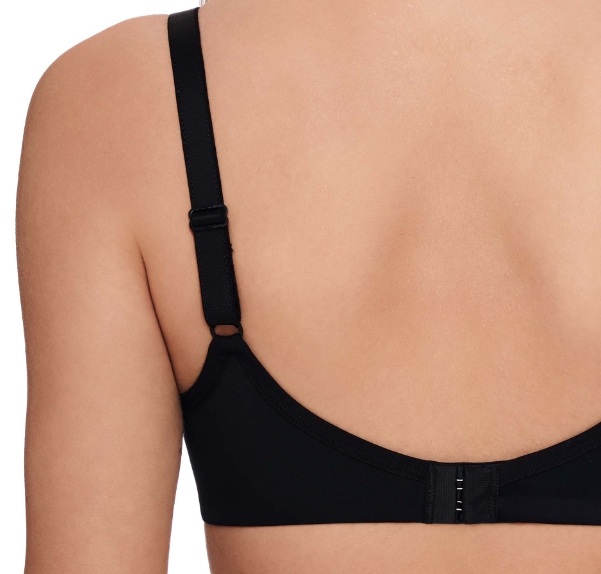Spacer BH mit Bügel in Schwarz von Susa Lingerie 7869 Detail Rückansicht
