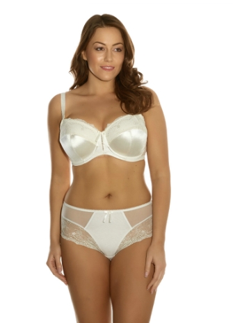 Maria, Creme, BH mit Bügel von ELOMI Vorderansicht