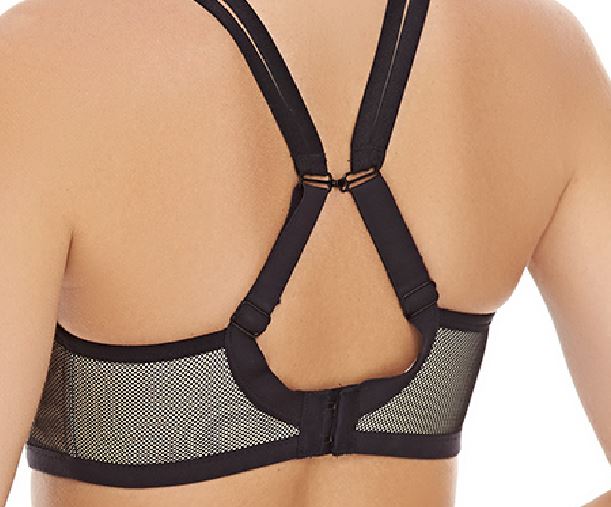 BH mit Bügel Idol Allure in Schwarz von FREYA AA1800 Racerback Rückansicht