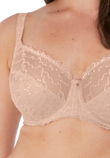 BH mit Bügel FL6702  Ana in Natural Beige von FANTASIE Lingerie Detail Vorderseite