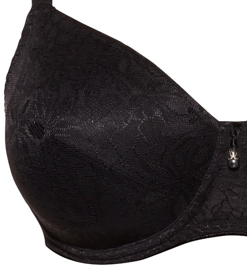 BH mit Bügel, Alice Schwarz von ULLA Dessous, 3823, Cut Out, Detailansicht