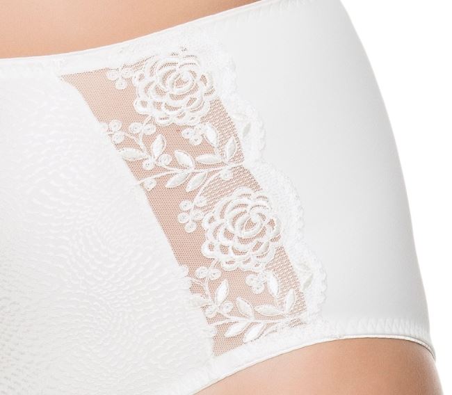 Miederslip, Ella, Ècru, von ULLA Dessous, 3610, Detailansicht