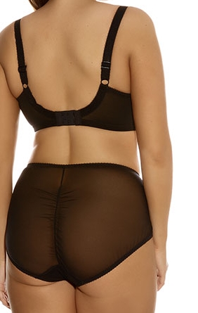 Slip, Imogen, Schwarz von ELOMI Lingerie, Kombination, Rückansicht