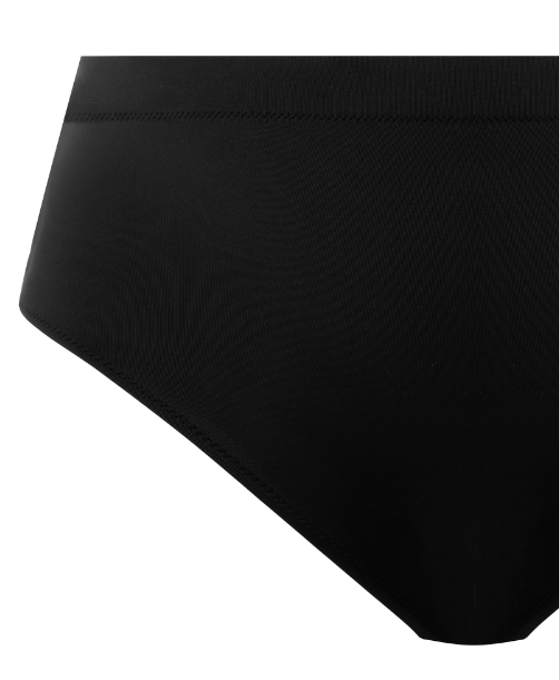 Bikini Slip Essentials in Schwarz von ELOMI Swimwear ES7600 Detail