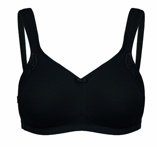 Minimizer BH ohne Bügel, Schwarz, London 8014 von Susa Lingerie, Cut Out, Vorderansic