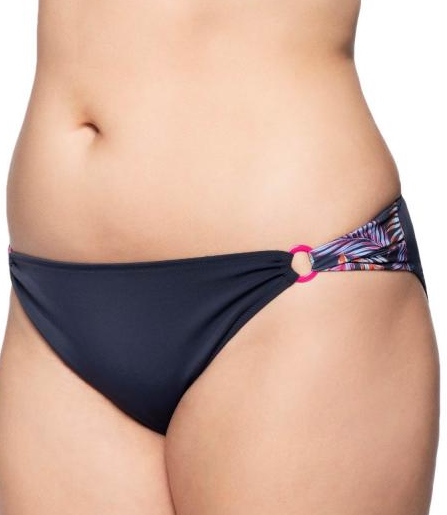 Bikini-Slip Nizza, Blau, von ULLA Dessous, Detailansicht