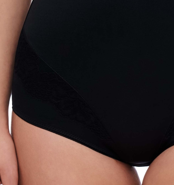 Body, London, Schwarz von Susa Lingerie, 6583, Ausschnitt, Vorderansicht