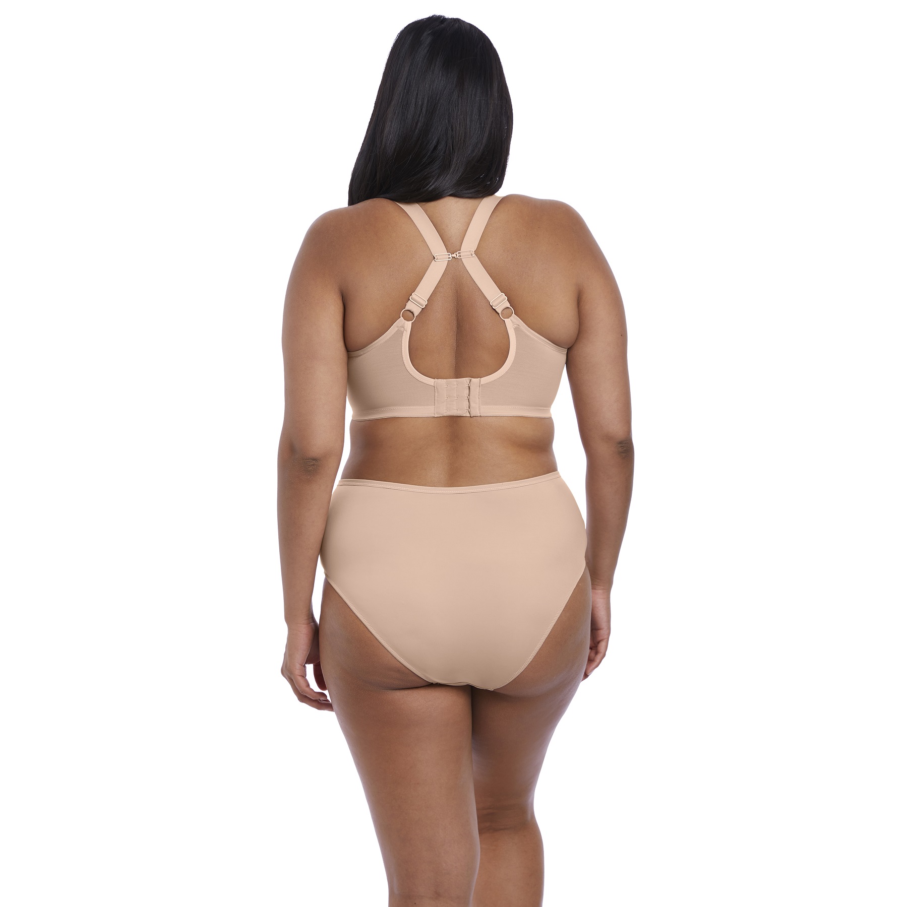 BH mit Bügel, Lydia, Sahara von ELOMI Lingerie, EL4390, Kombination, Rückansicht Racerback