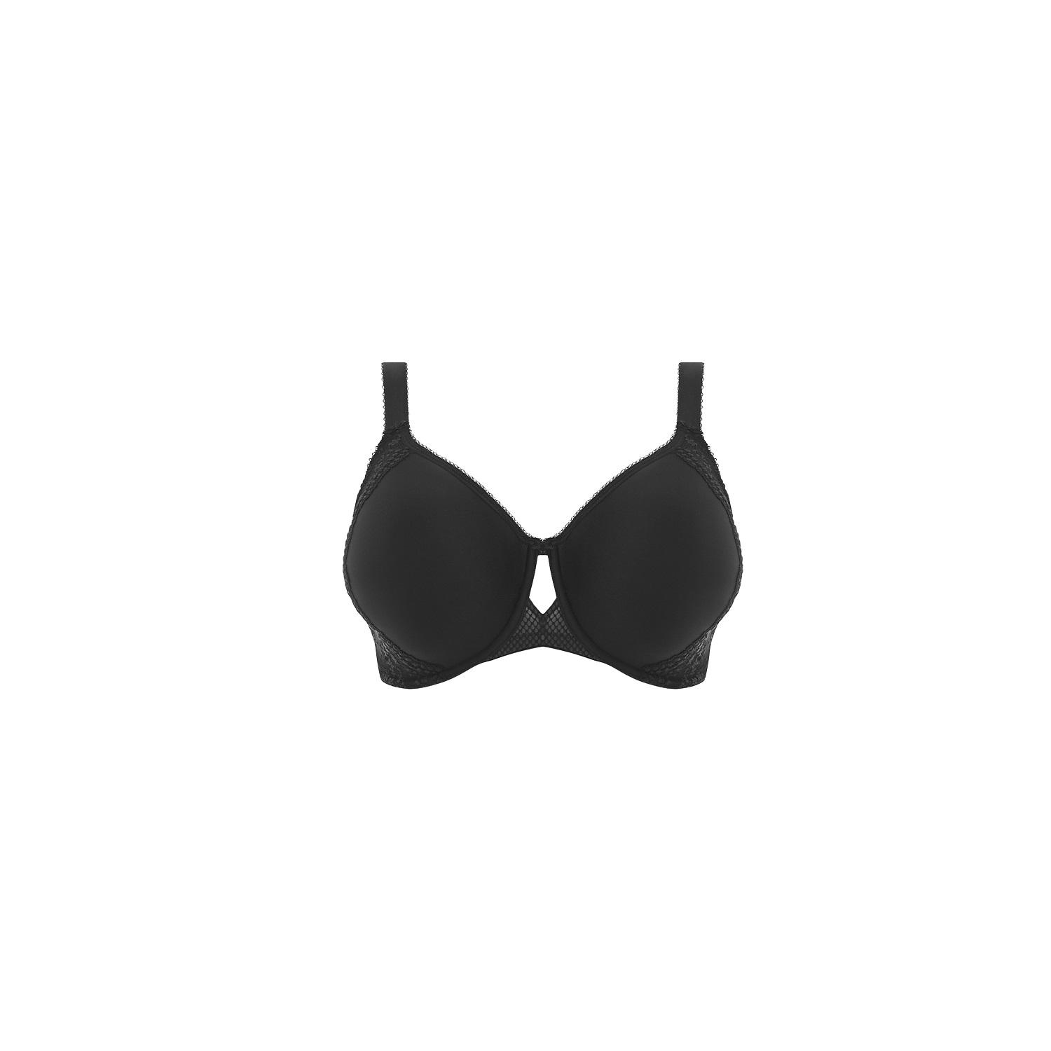 Spacer BH mit Bügel in Schwarz von ELOMI Lingerie EL4383 Cut Out