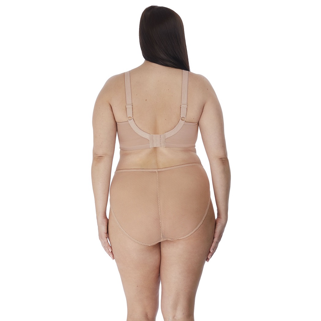 Taillenslip Charley in Fawn von ELOMI Lingerie Kombination EL4386 Rückansicht