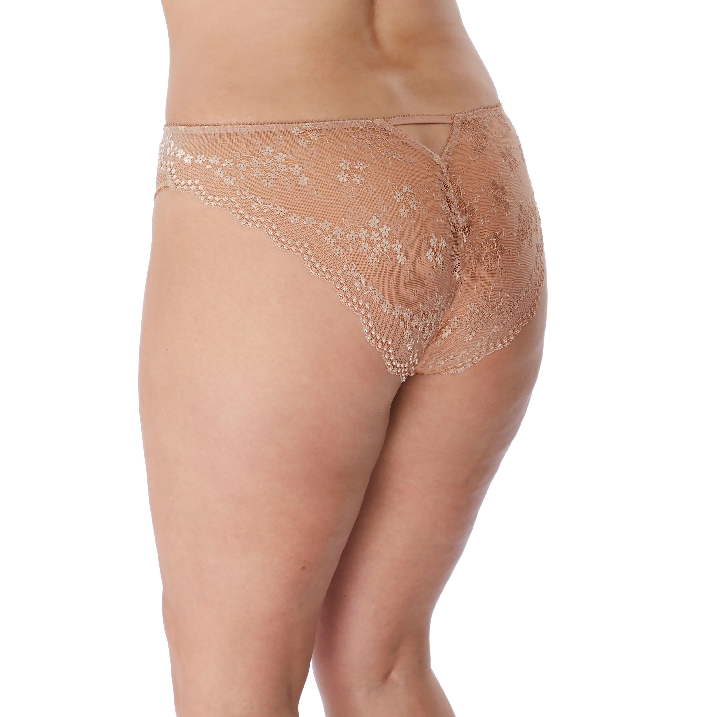 Brazilian Charley in Fawn von ELOMI Lingerie EL4385 Seitenansicht