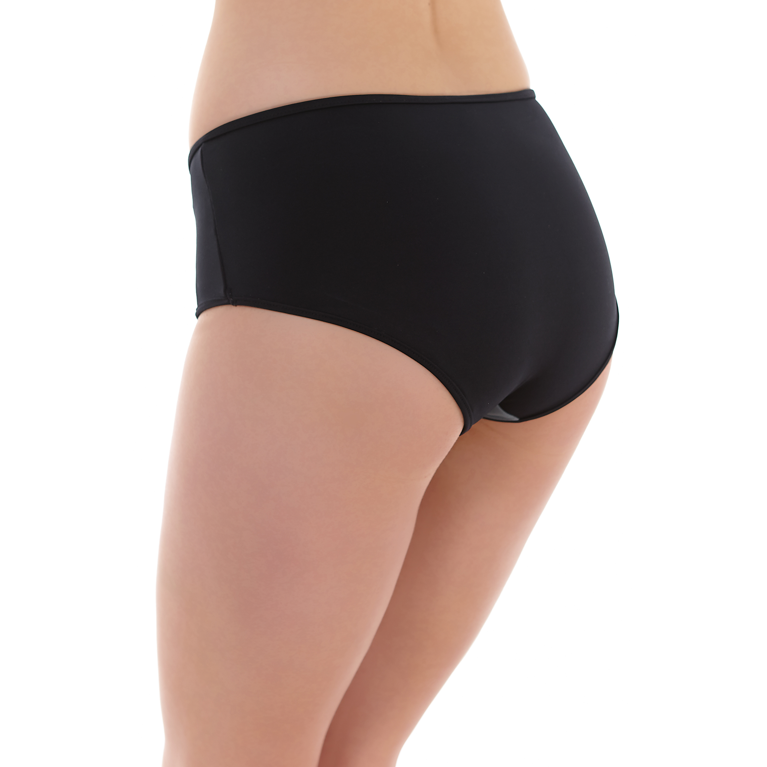 Bondi, Black, hoher Bikini Slip von FREYA, AS3967, Seitenansicht