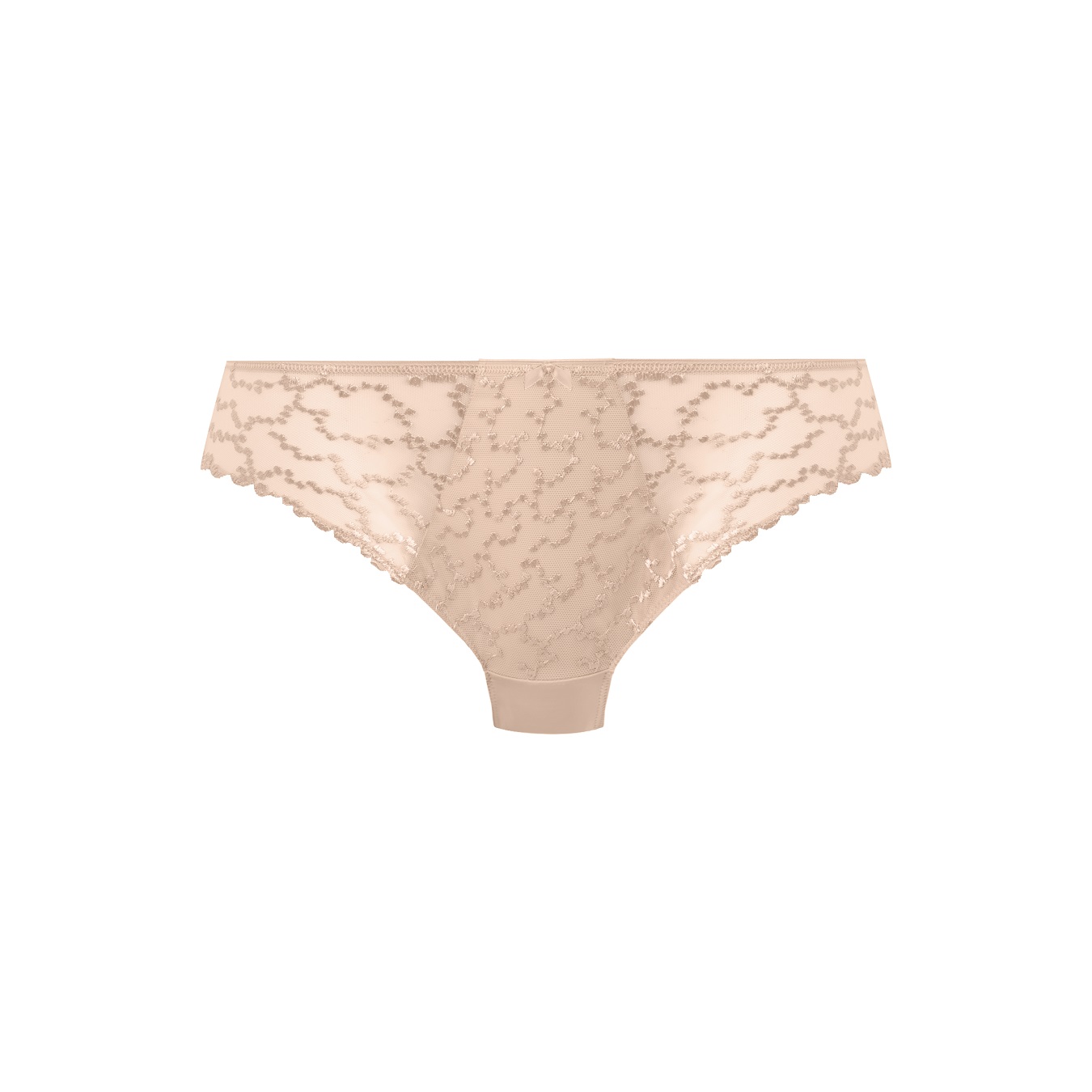 Slip „Ana" in "Natural Beige“ von FANTASIE Lingerie, 6705, Cut Out ,Vorderansicht