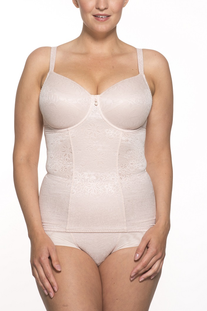 BH Liner Alice in Nude, von ULLA Dessous, 3893, Kombination, Vorderansicht