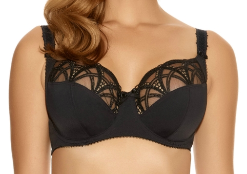 BH mit Bügel, Alex Schwarz, von FANTASIE Lingerie, Detail, Vorderansicht