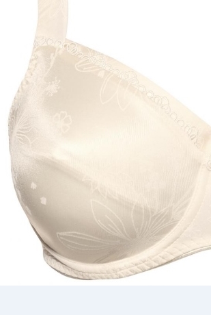 BH mit Bügel und Blende, Viola inChampagner, von ULLA Dessous, Details