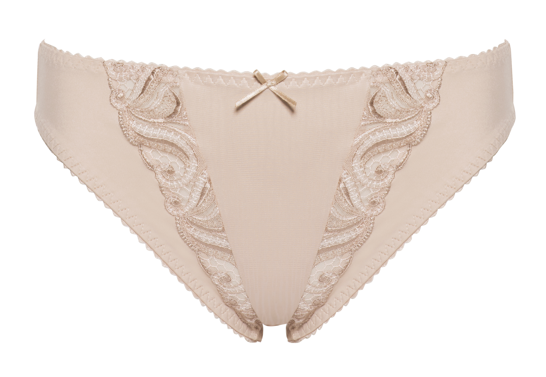 Slip, Carmen, Cappuccino, von ULLA Dessous, Detailansicht
