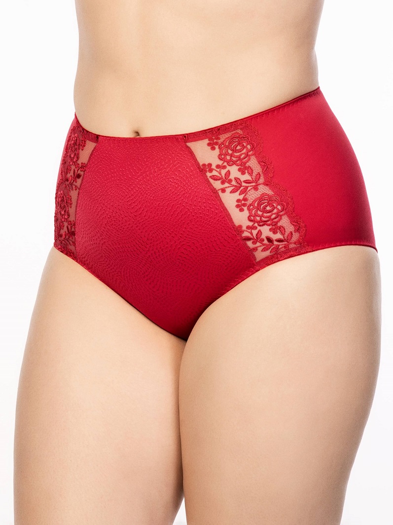 Miederslip, Ella, Feuer, von ULLA Dessous, 3610, Seitenansicht