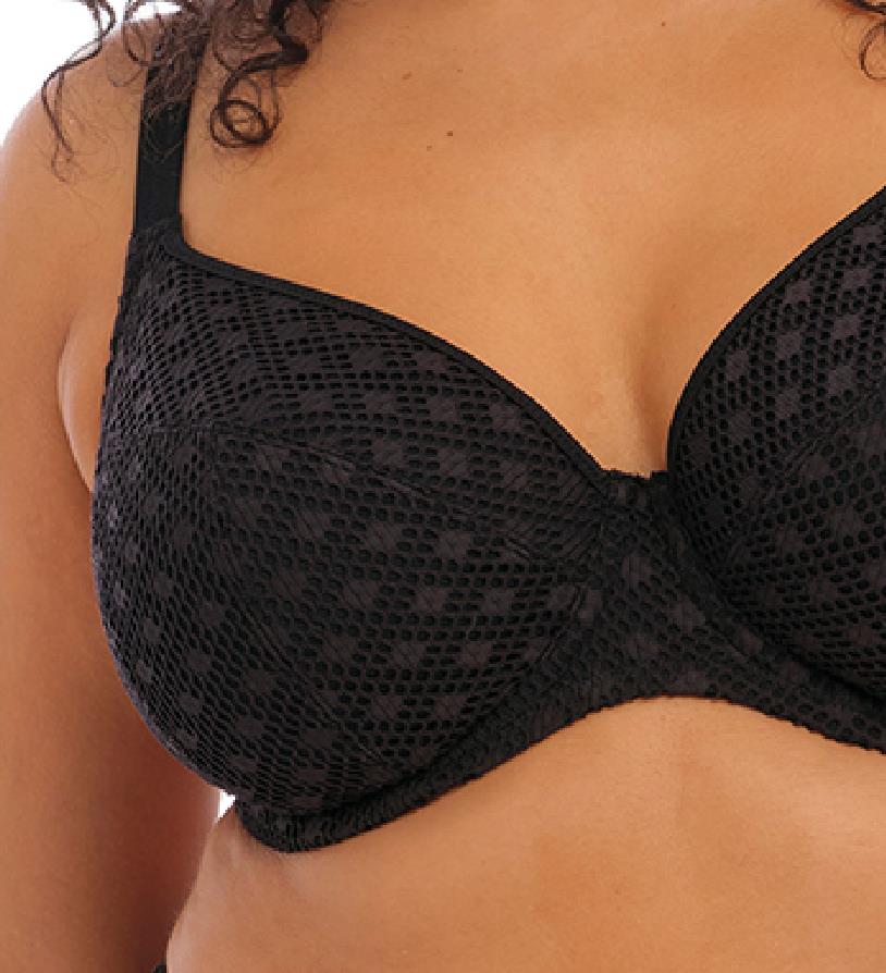 Bikini Top mit Bügel Bazaruto in Schwarz von Elomi Swim ES800602 Detail