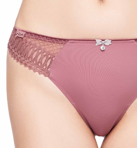 String, Santorin in Smoky Rose von Susa Lingerie, 669, Detail, Vorderansicht