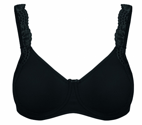 Minimizer BH mit Bügel, Schwarz, London 8013 von Susa Lingerie, Cut Out, Vorderansicht