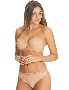 String, Idol Allure, Cafe`au Lait, von FREYA Lingerie, AA1807A, Kombi, Vorderansicht